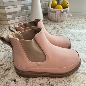 Native Blush and Tan Kids Boots
